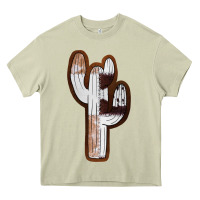 Mossy Leather Cowhide Cactus Heavy Core Tee - RanaPortraitStore