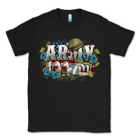 Black Army mom Mother's Day Classic Tee - FaDigitalArtStudio