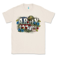 Natural Army mom Mother's Day Classic Tee - FaDigitalArtStudio