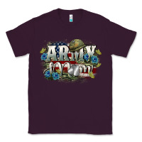 Plum Army mom Mother's Day Classic Tee - FaDigitalArtStudio