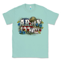 Seafoam Army mom Mother's Day Classic Tee - FaDigitalArtStudio