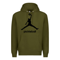 Army Green funny pickleball Premium Hoodie - artisFamous