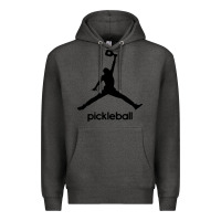 Charcoal Heather funny pickleball Premium Hoodie - artisFamous