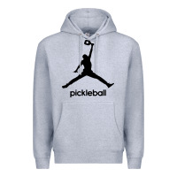 Heather Grey funny pickleball Premium Hoodie - artisFamous