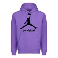 Purple funny pickleball Premium Hoodie - artisFamous