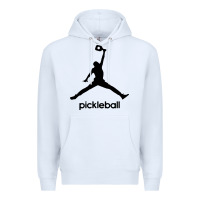 White funny pickleball Premium Hoodie - artisFamous