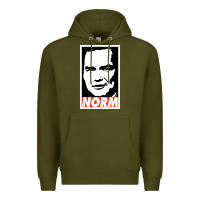 Army Green norm macdonald Premium Hoodie - artisFamous