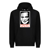 Black norm macdonald Premium Hoodie - artisFamous