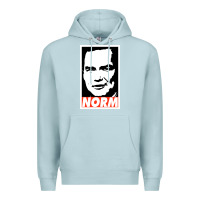 Blue Mist norm macdonald Premium Hoodie - artisFamous