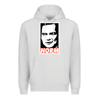 Dove Grey norm macdonald Premium Hoodie - artisFamous