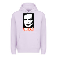 Lilac norm macdonald Premium Hoodie - artisFamous