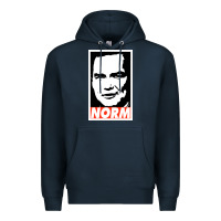 Navy norm macdonald Premium Hoodie - artisFamous