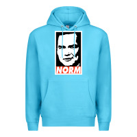 Ocean Blue norm macdonald Premium Hoodie - artisFamous