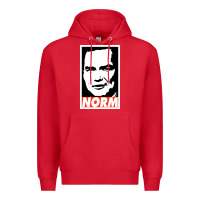 Red norm macdonald Premium Hoodie - artisFamous
