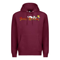Burgundy Dennis the Menace funny cartoon movie Premium Hoodie - artisFamous