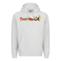 Dove Grey Dennis the Menace funny cartoon movie Premium Hoodie - artisFamous