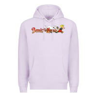 Lilac Dennis the Menace funny cartoon movie Premium Hoodie - artisFamous
