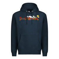 Navy Dennis the Menace funny cartoon movie Premium Hoodie - artisFamous