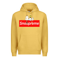 Antique Gold snoopreme Premium Hoodie - artisFamous