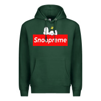 Sports Green snoopreme Premium Hoodie - artisFamous