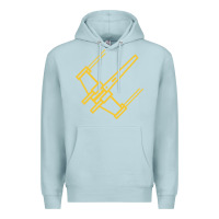 Blue Mist x wing starfighter Premium Hoodie - artisFamous
