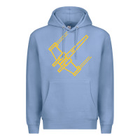 Colony Blue x wing starfighter Premium Hoodie - artisFamous