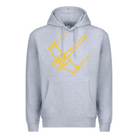 Heather Grey x wing starfighter Premium Hoodie - artisFamous