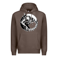 Coffee xenomorph Premium Hoodie - artisFamous