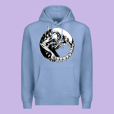 Xenomorph Premium Hoodie Designed By Artisfamous