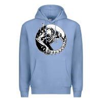Colony Blue xenomorph Premium Hoodie - artisFamous