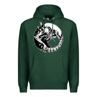 Sports Green xenomorph Premium Hoodie - artisFamous