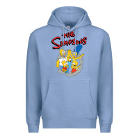 Colony Blue the simpsons funny family Premium Hoodie - artisFamous