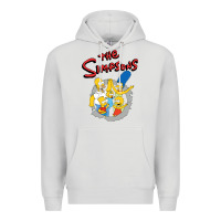 Dove Grey the simpsons funny family Premium Hoodie - artisFamous