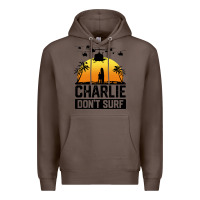 Coffee summer vacation charlie don't surf Premium Hoodie - artisFamous