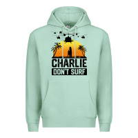 Seafoam summer vacation charlie don't surf Premium Hoodie - artisFamous