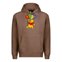Chestnut hunny the pooh Premium Hoodie - artisFamous