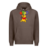Coffee hunny the pooh Premium Hoodie - artisFamous