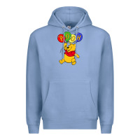 Colony Blue hunny the pooh Premium Hoodie - artisFamous