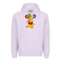 Lilac hunny the pooh Premium Hoodie - artisFamous