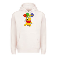 Pale Pink hunny the pooh Premium Hoodie - artisFamous