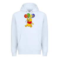 White hunny the pooh Premium Hoodie - artisFamous