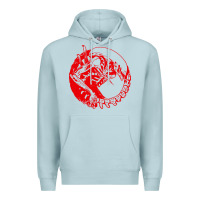 Blue Mist xenomorph Premium Hoodie - artisFamous