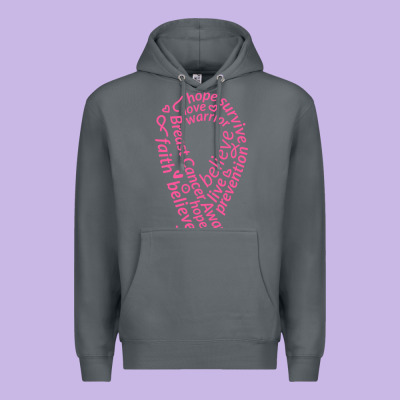 Pink Ribbon Premium Hoodie Designed By Artisfamous