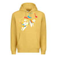 Antique Gold blues brothers Premium Hoodie - artisFamous