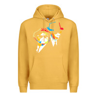 Mustard blues brothers Premium Hoodie - artisFamous