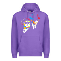 Purple blues brothers Premium Hoodie - artisFamous