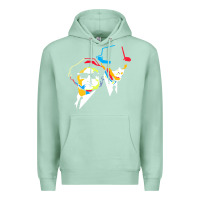 Seafoam blues brothers Premium Hoodie - artisFamous