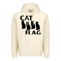 Sandshell cat flag Premium Hoodie - artisFamous