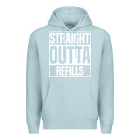 Blue Mist straight outta refills funny pharmacy technician pharmacist Premium Hoodie - artisFamous