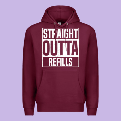 Straight Outta Refills Funny Pharmacy Technician Pharmacist Premium Hoodie Designed By Artisfamous